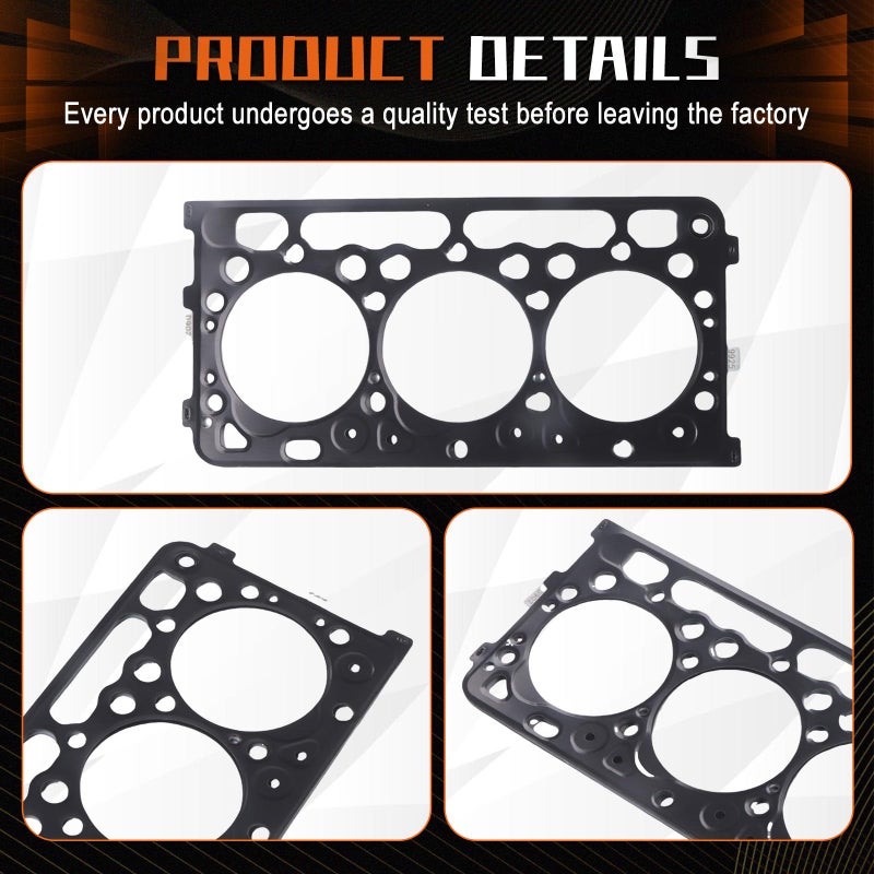 PANGOLIN D902 Engine Cylinder Head Gasket 1G962-03313 for Kubota D902 Diesel Engine Tractor Aftermarket Parts, 3 Month Warranty - Image 4